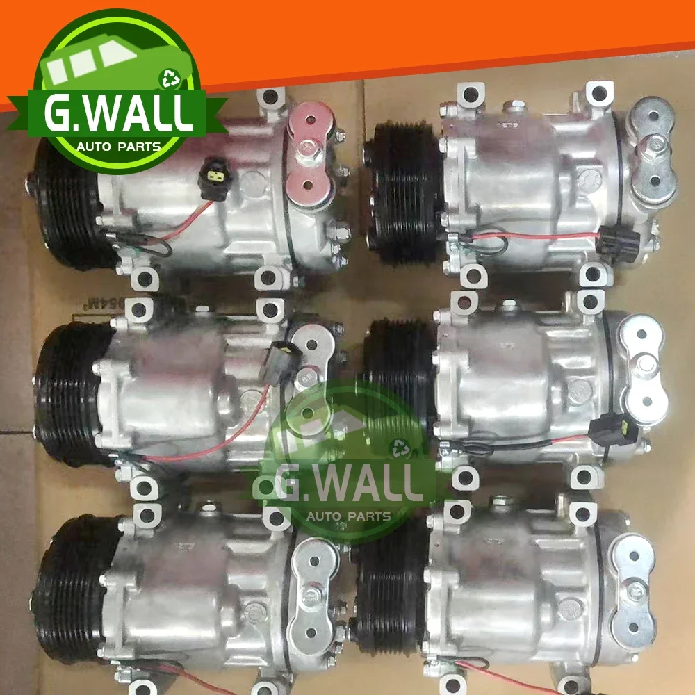 AC Compressor with Clutch For Changan CS75 1.8T Engine JL486ZQ2 125kw 8104100-M01-AA 8104100M01AA 1pcs