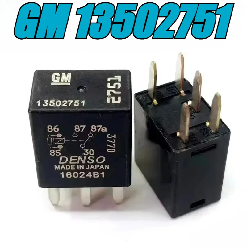 

（Brand New Original）1pcs/lot 100% original genuine relay:GM 13502751 13502751 5pins 12VDC Electric automobile relay