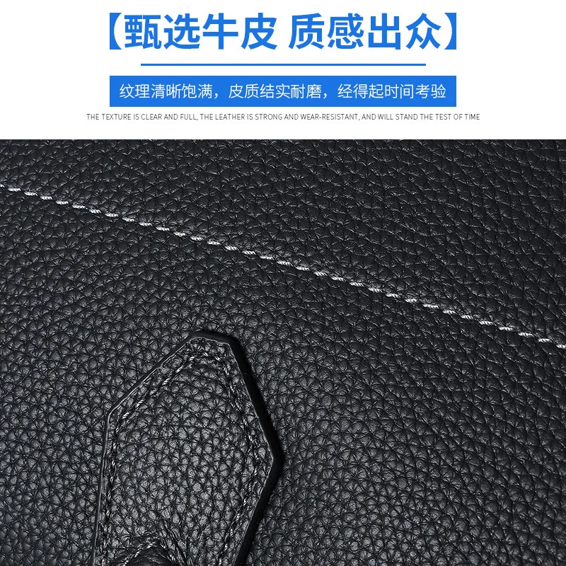 Business High-end Office Commuter Laptop Luxury Man Bag Handbag Multi-functional Top Layer Cowhide Premium Briefcase Men's