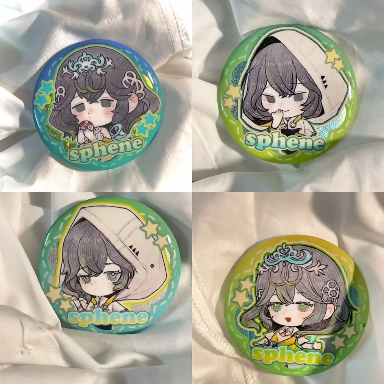 

F14 Cosplay Fandougu Homemade Bar Badge Millet Pain Pack Decorative Gift