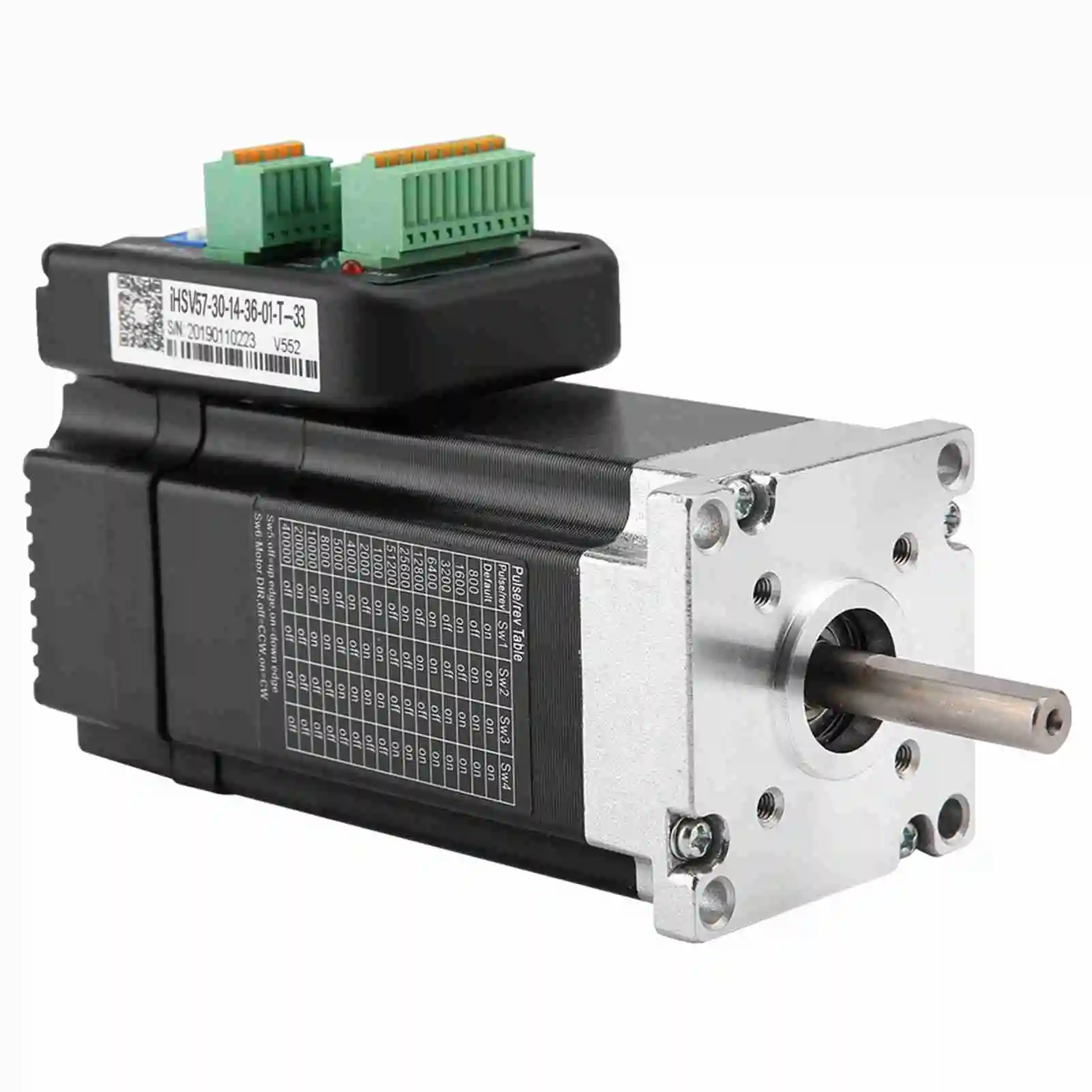 140 واط 3000 دورة في الدقيقة 0.45Nm محرك معزز متكامل 36 فولت لمعدات التشغيل الآلي 3000 دورة في الدقيقة محرك معزز 140 واط محرك معزز 36 فولت محرك معزز