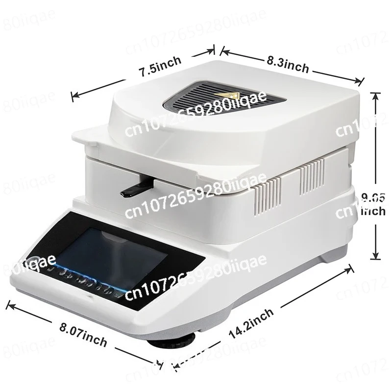 

Анализатор влажности, измеритель баланса 0,001 г, считывамость, сенсорный экран, лабораторный баланс, 110 г x 0,001 грам, 110 В или 220 В