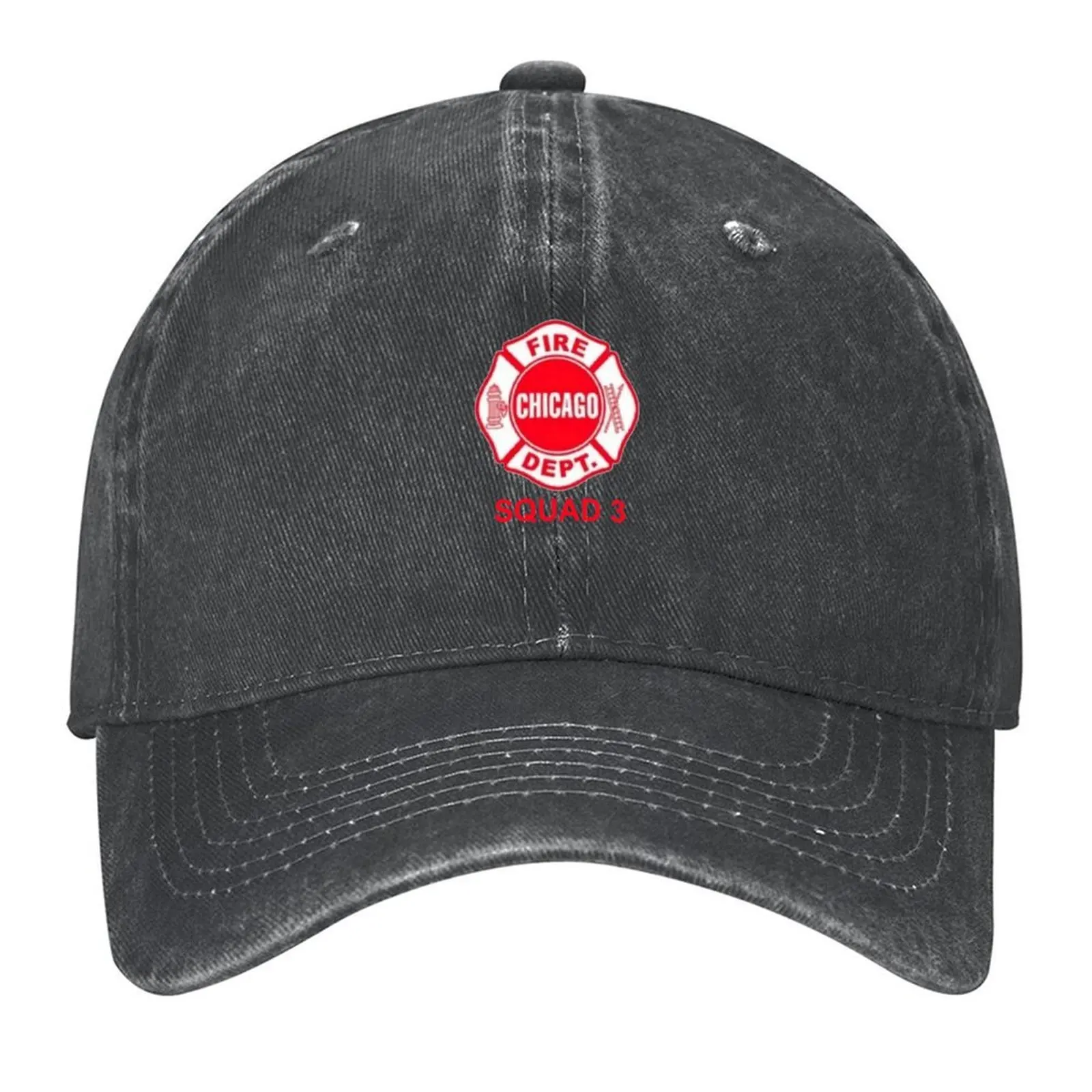

Chicago Fire Squad 3 Baseball Cap sun caps Vintage Wild Ball Hat Dropshipping For Men Women's
