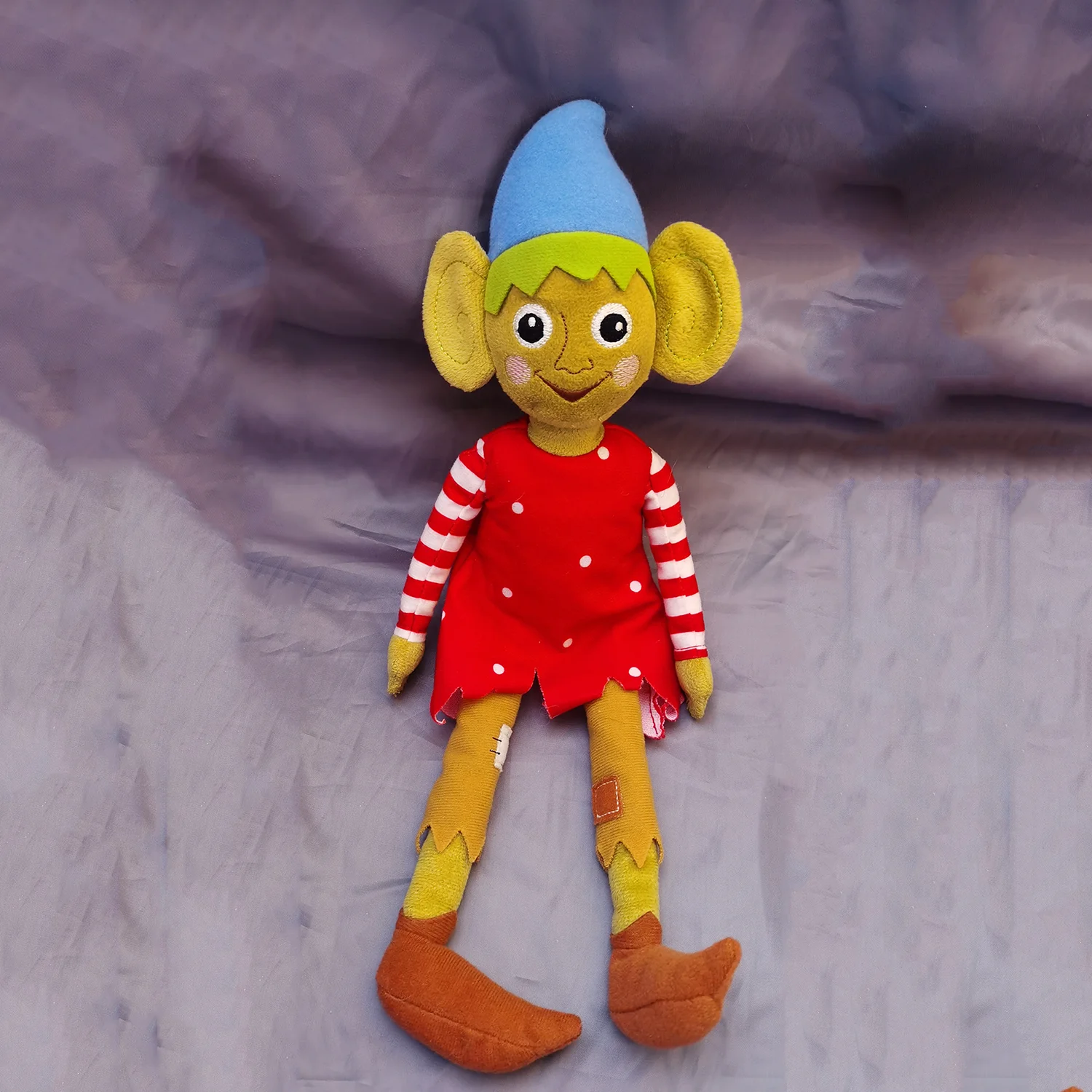 

Clown Circus Goblin Clow Fairy Tale Elf Mythical Creature Genie Plush Toy Stuffed Doll Cartoon Story Model Boy Girl Friend Gift