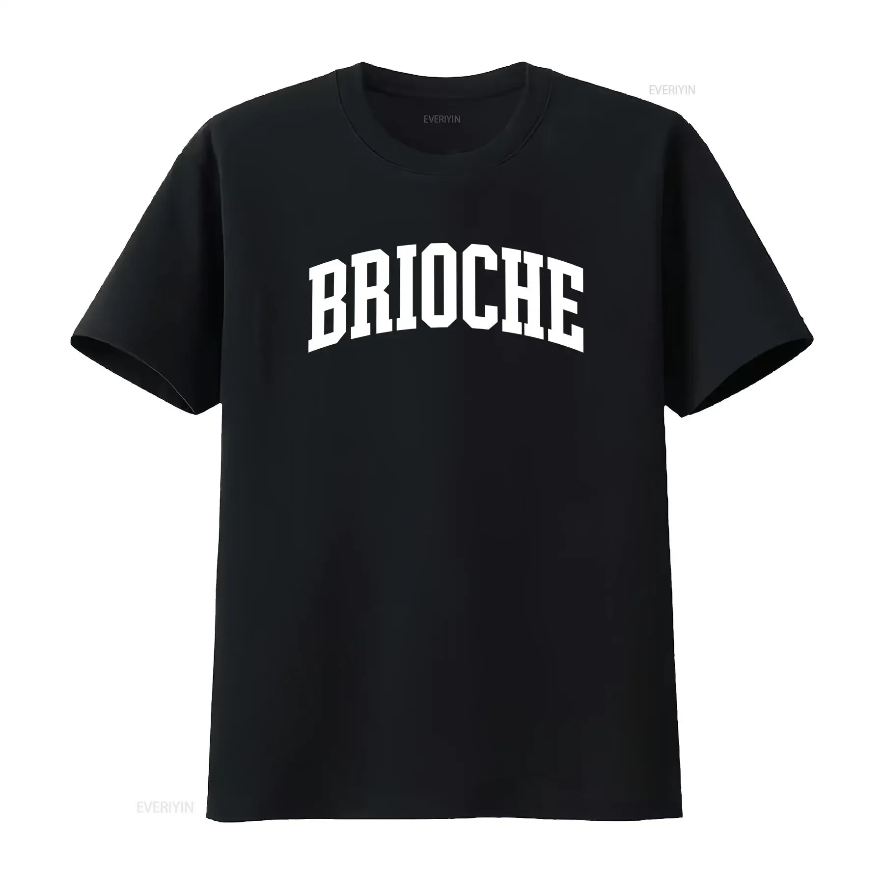 Brioche T-Shirt, Brotliebhaber, Foodie, lustiges Backoberteil, kulinarische Kleidung, Vintage, gewaschen, lässig, leicht grafisch, atmungsaktiv