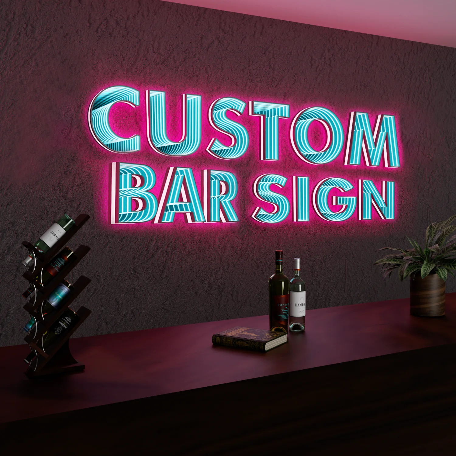Customized Led Infinity Mirror Neon Decorative Infinite Multi-layer Mirror 3D Neon Sign Manufacturer Magic Mirror