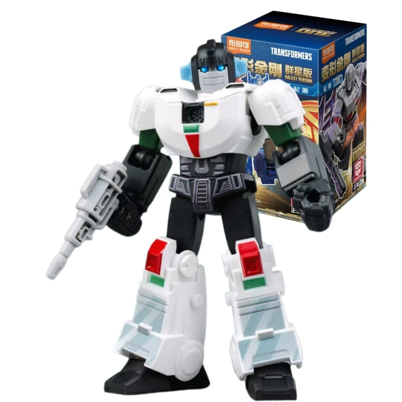 BLOKEES Transformers Building Blocks Galaxy Version 05 ONE Toy Optimus Prime B-127 Wheeljack Assembly Model Ornament Gift image 3