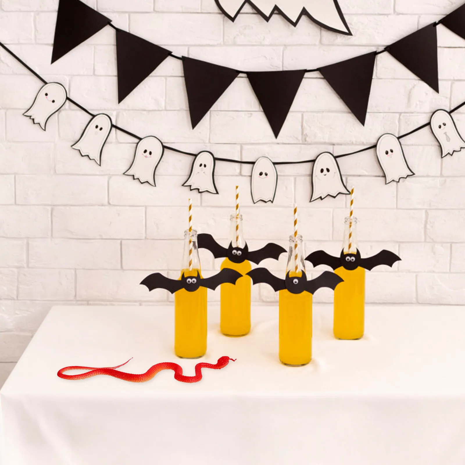 

Scary Realistic Rubber Snakes Trick Props Suitable for Various Occasions Fun Party Atmosphere Simulation Snake