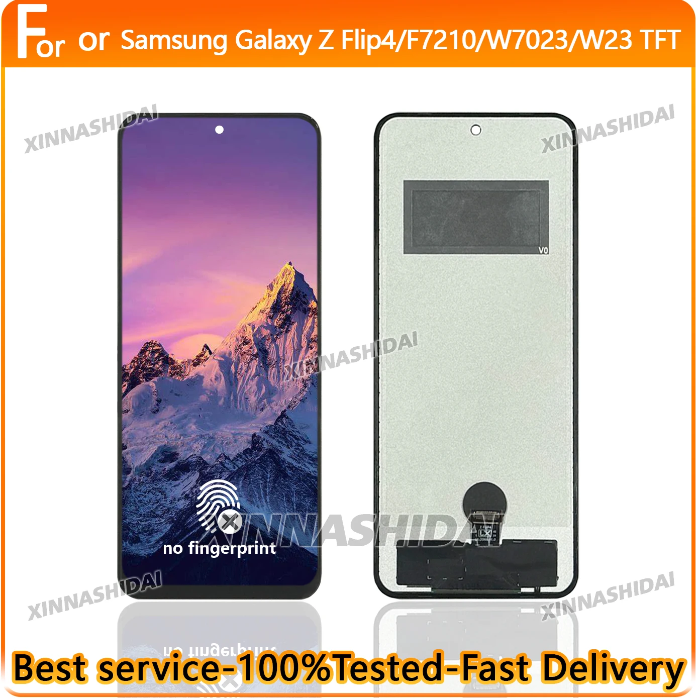 Super Quality TFT Display For Samsung Galaxy Z Flip 4 F7210 W7023 W23 LCD Display Touch Screen Digitizer Assembly Display