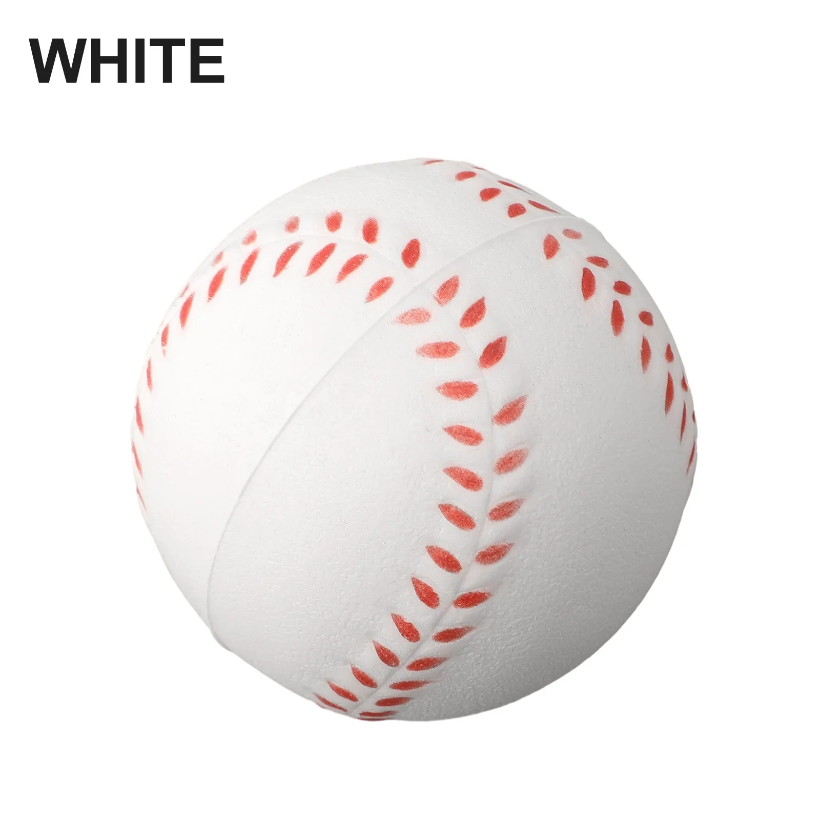 Pelota de esponja suave para practicar deportes al aire libre, Base de entrenamiento, pelota estándar de béisbol y Softball para niños, 6cm