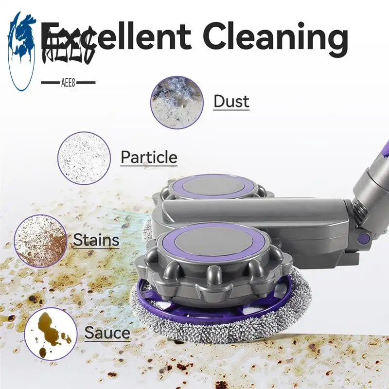 

AEE8-For Dysons V10 Digital Slim V12 Detect Slim Vacuum Cleaners Dry And Wet Mop Head Wireless Vacuum Cleaner Accessories