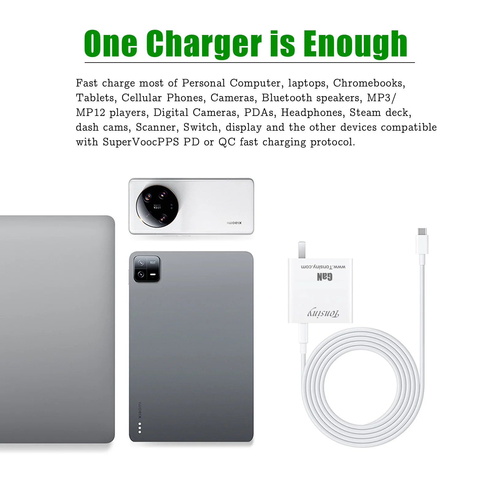 For realme SuperDart charger 240W oneplus charger Warp supervooc oppo adapter PD65W macbook iPhone Samsung tablet charger 45w us view 5