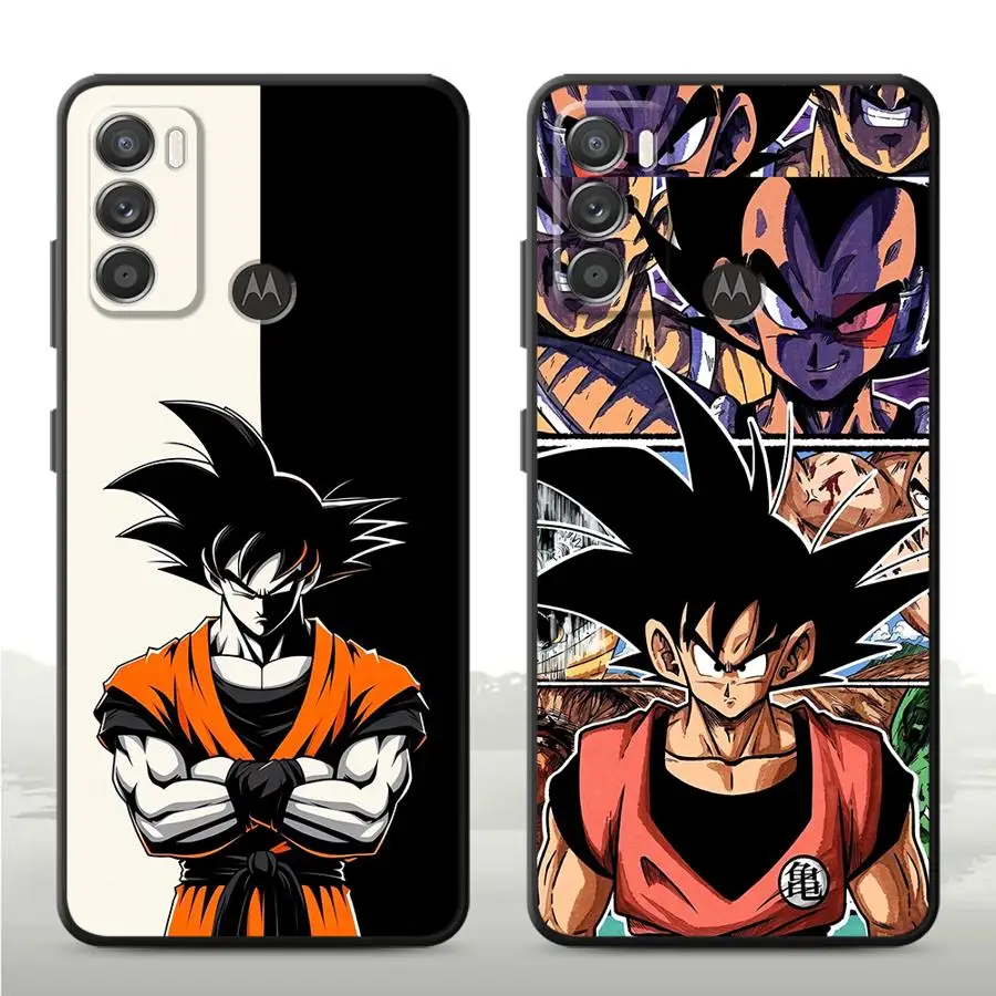 Case for Motorola Moto Edge 20 Pro 30 Lite G60 G32 G53 G30 G71 G72 G60s G51 G73 G52 G50 G22 Edge40 Soft Shell G31 Dragons Balls view 6