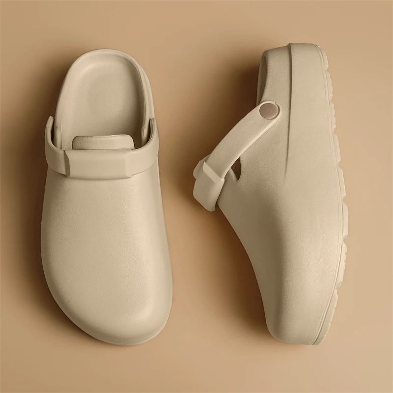 Sandalen Damen 2025, Sommer, neue Baotou-Hausschuhe, rutschfeste, leichte Strandschuhe – Detail 3