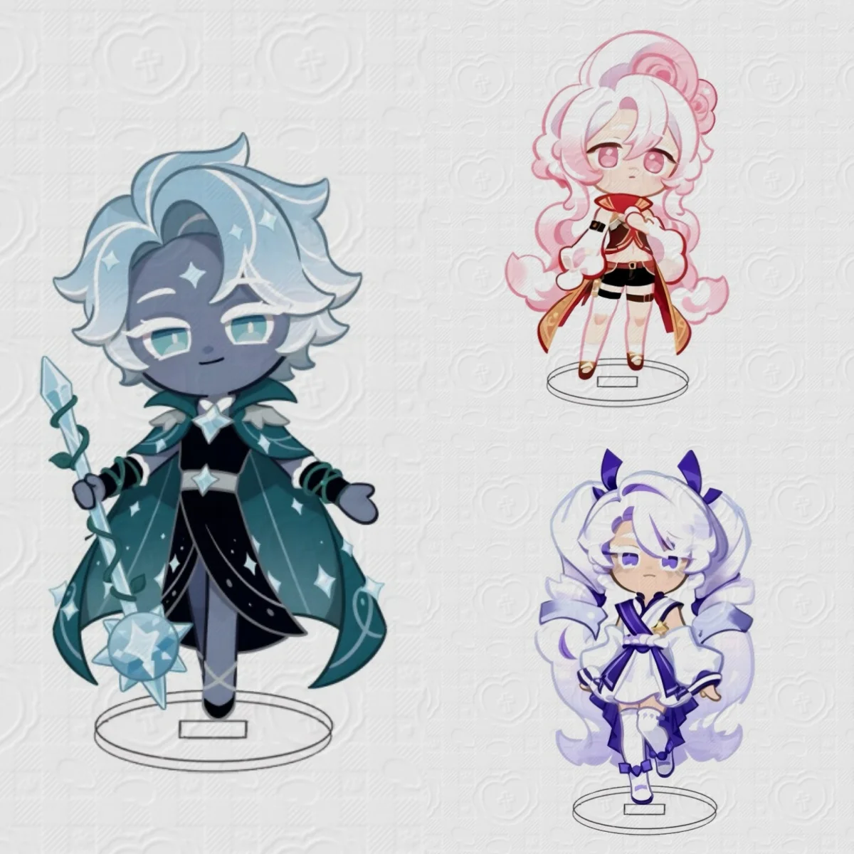 

Hot game Cookie Run: Kingdom 10CM Acrylic Stand Model Cosplay Characters Ornament Accessories Goods Christmas Gifts