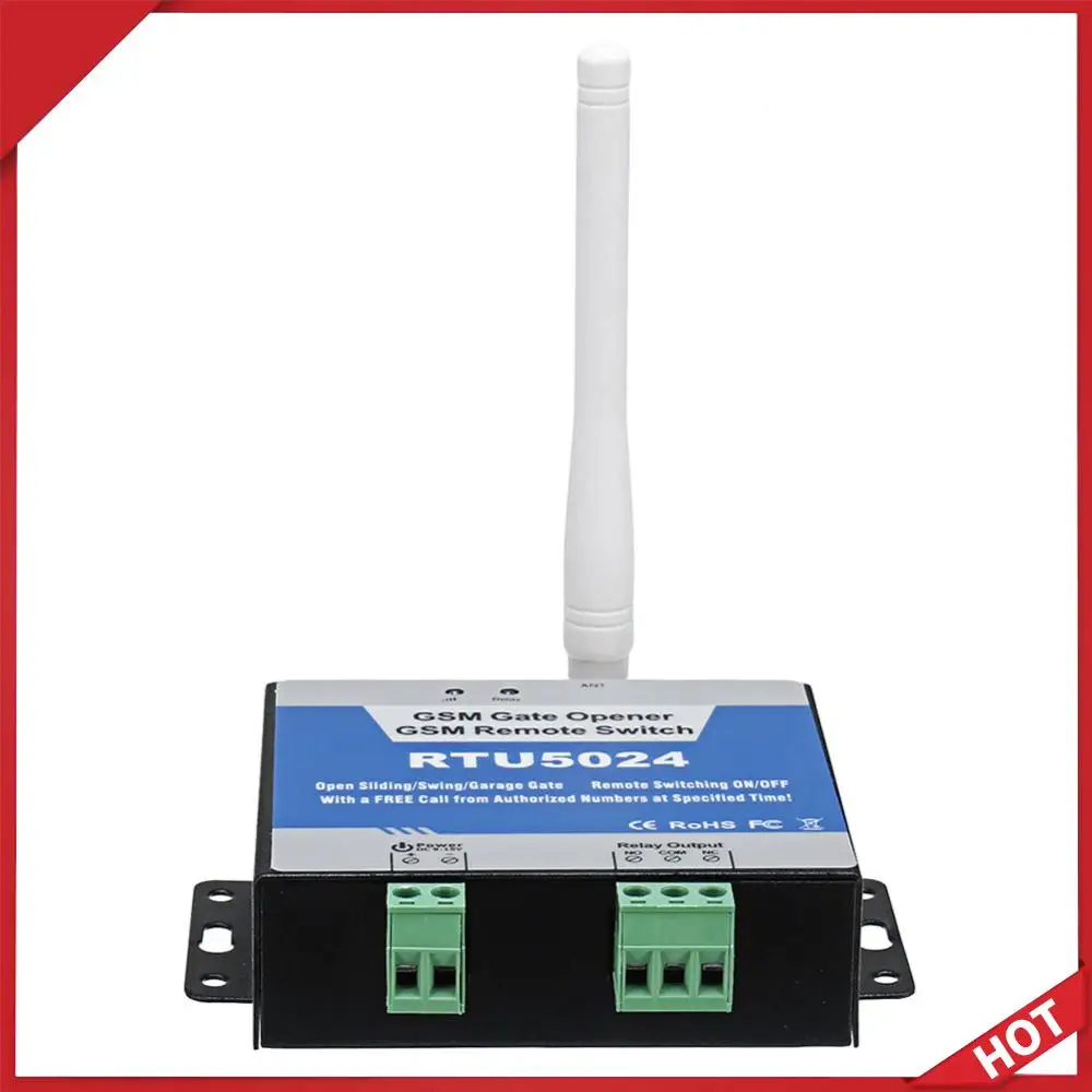 

RTU5024 GSM-контроллер доступа и открывания дверей, беспроводное реле для дистанционного управления мотором открывания дверей, бесплатный звонок, 4G, защита для дома