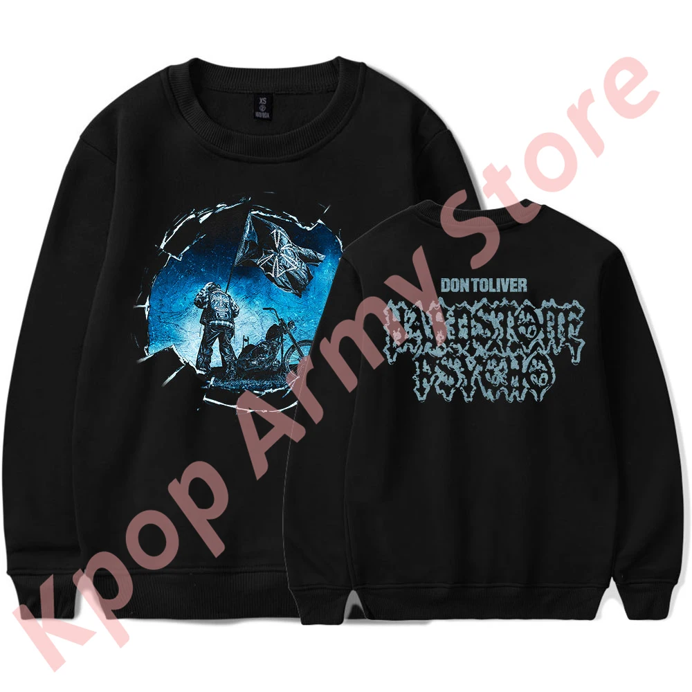 Don Toliver Hardstone Psycho Cover Merch Long Sleeve Sweatshirts Unisex Fashion Casual HipHop Streetwear