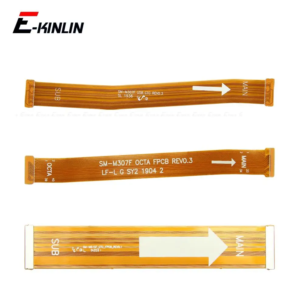 100% New Main Board Motherboard LCD Display Connector Flex Cable For Samsung Galaxy M31 M51 M21 2020 2021