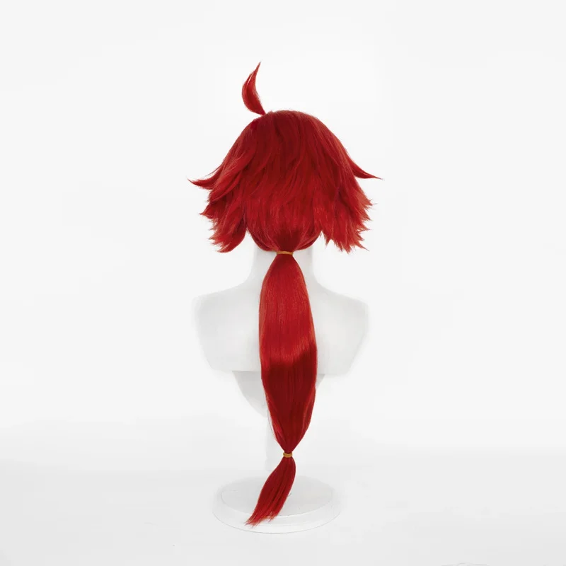 HOLOUN Sulletta 머큐리 코스프레 가발, 내열성, 머큐리 가짜 머리카락 버건디, 할로윈 크리스마스 새해 선물