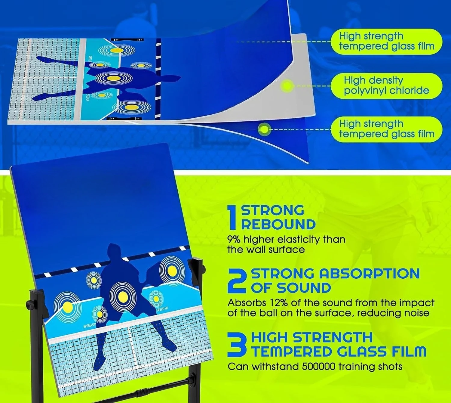 Cross-border foreign trade pickleball rebound dink training board