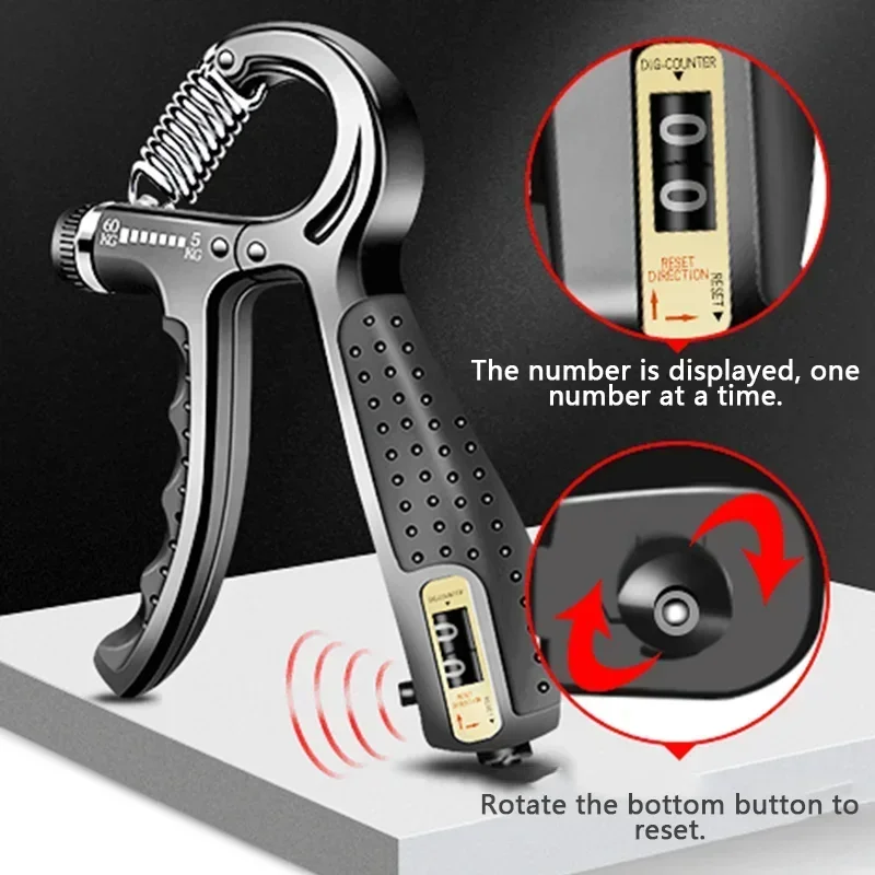 Grip Machine Male Professional Hand Training Arm Muscles Hand Shake Hand Strength Rehabilitation Training Fitness Equip