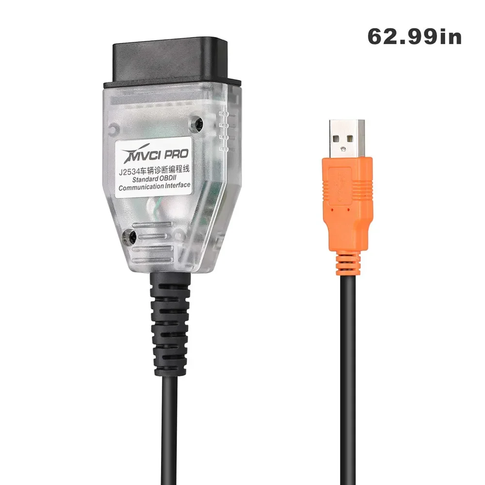 Xhorse MVCI PRO J2534 Cable Vehicle Diagnostic Programming Cable Support D-PDU and J2534 For IDO S