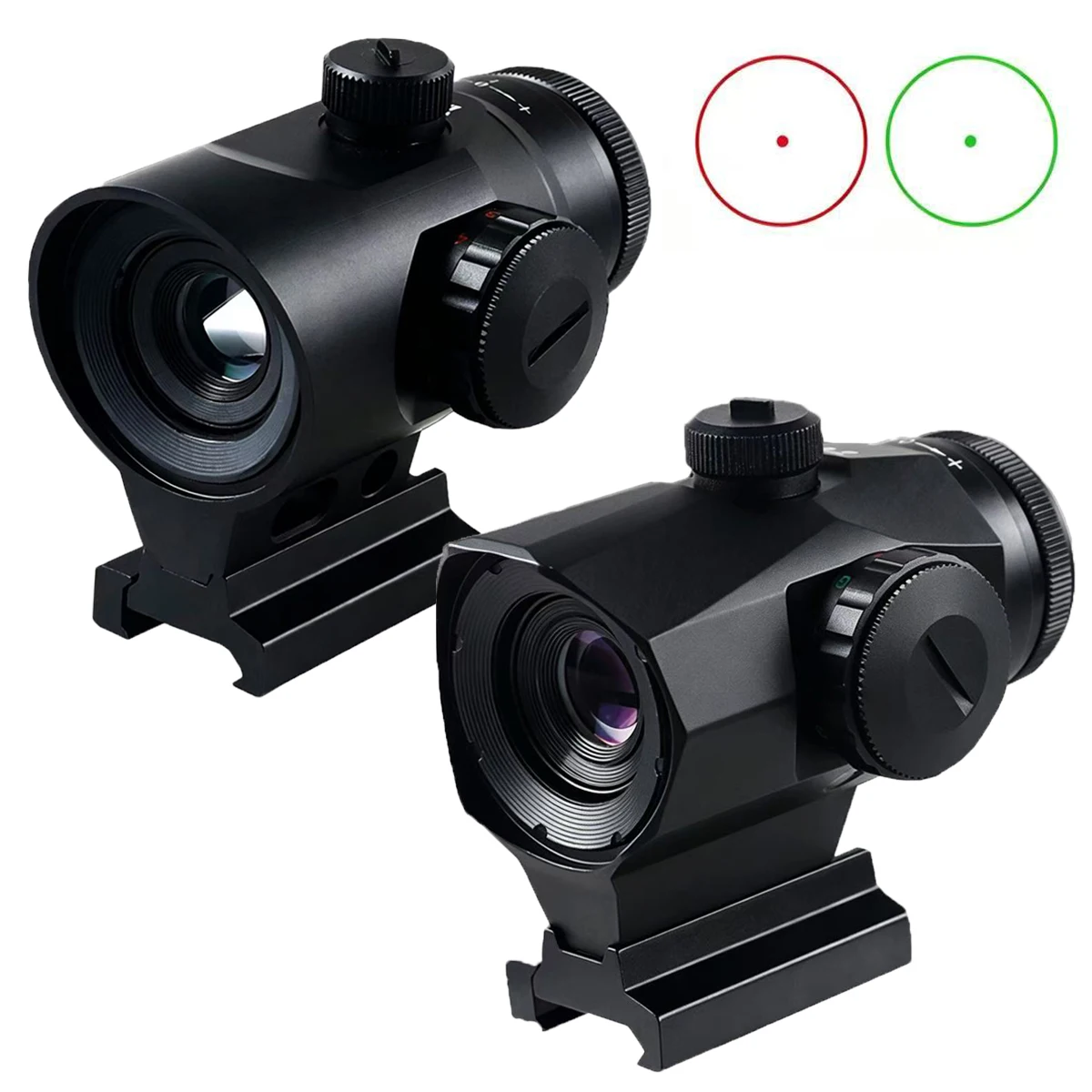 

Tactical NEW 1x20/R5 Red Dot Sight 1x20/1x20S Red Green Dot Optic Adjustable Compact Collimator 1x Prism Scope for 20mm Rail