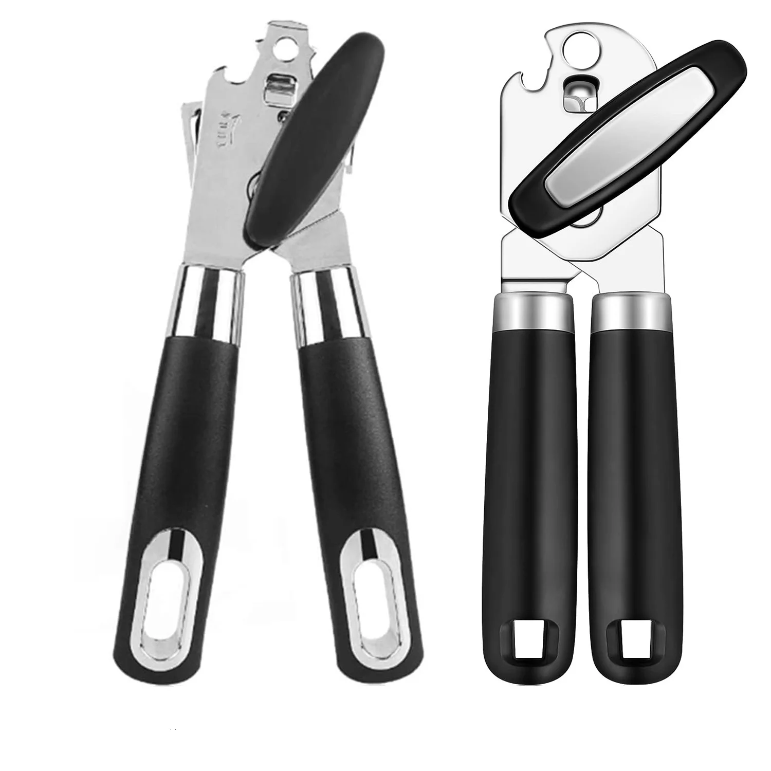 

Stainless Steel Tin Opener,Manual Multifunction Can Opener Bottle Opener Smooth Edge with Sharp Blade, Heavy Duty and Easy Use