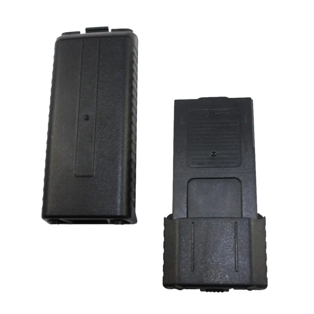 Black Synthetic Resin Battery Shell Extended Case for Compatible UV5R TYT F8 Walkie Talkie 6x AA Radio Battery Holder