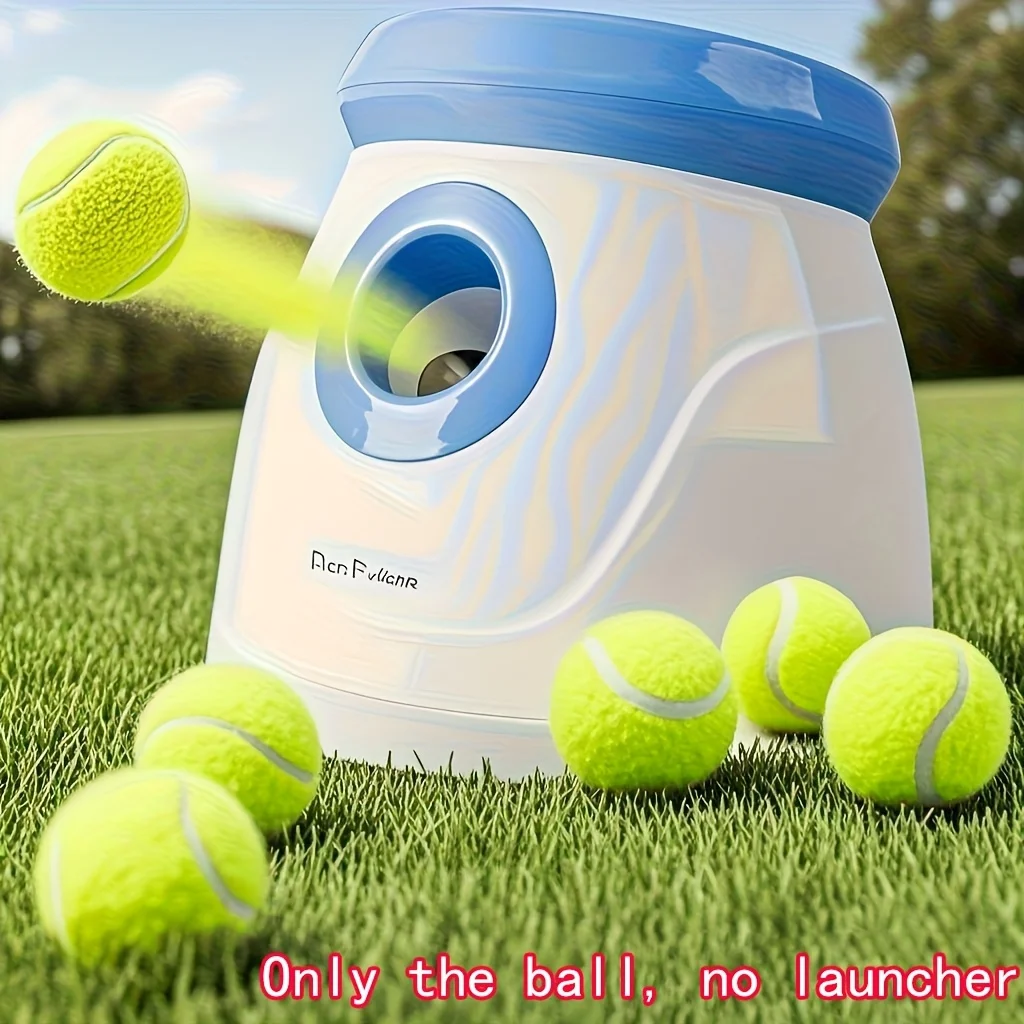 Juguete Interactivo para Perros de Goma con Rayas para Masticar - Pelota de Juego de Alta Elasticidad sin Baterías, para Perros Pequeños, Juego al Aire Libre ﻿