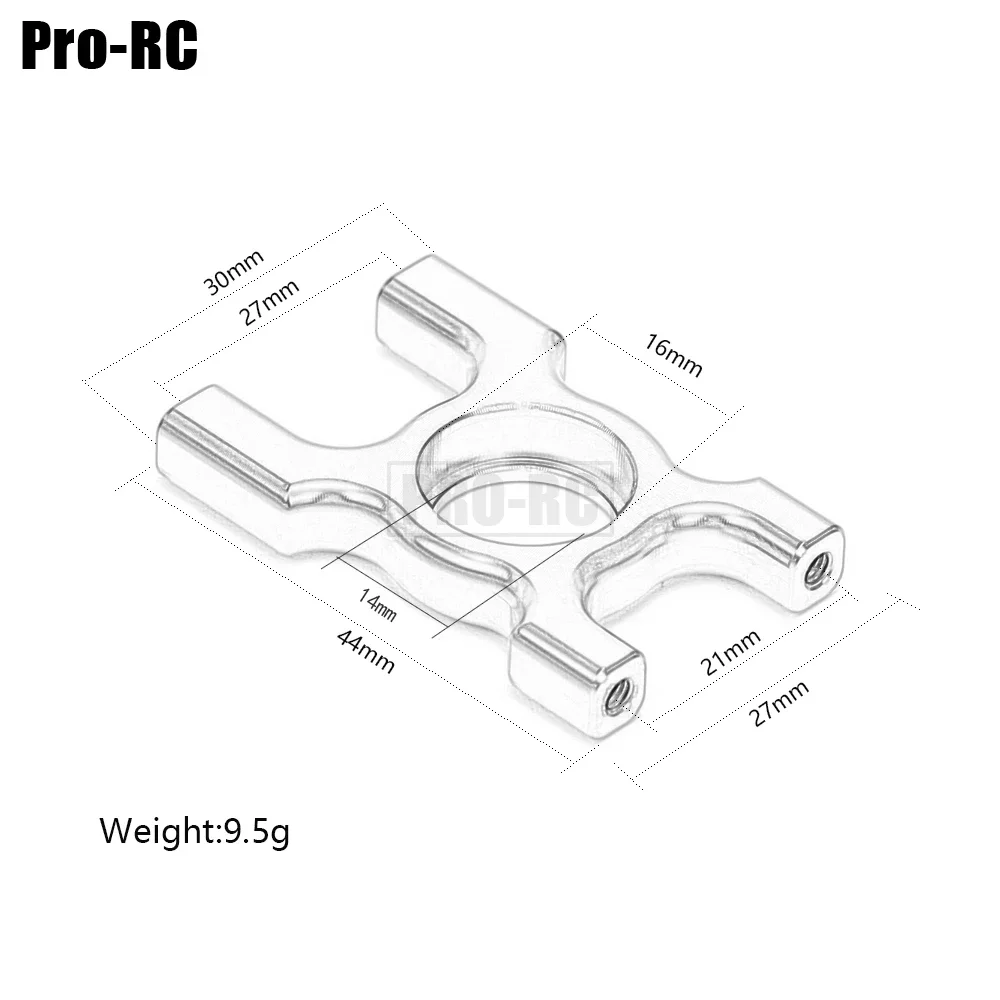 Montagem diferencial central de liga de alumínio ara320499 para arrma 1/8 kraton outcast typhon 6s 1/7 mojave infração rc parte