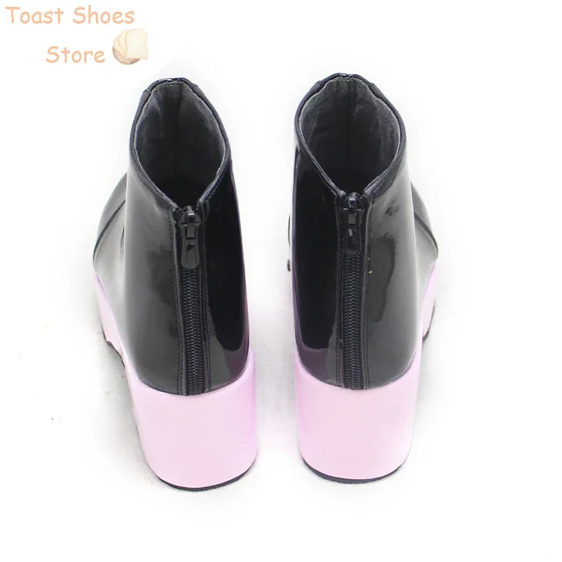 Sukoya Kana Cosplay Shoes Halloween Carnival Boots PU Leather Shoes Vtuber Cosplay Props Costume Prop