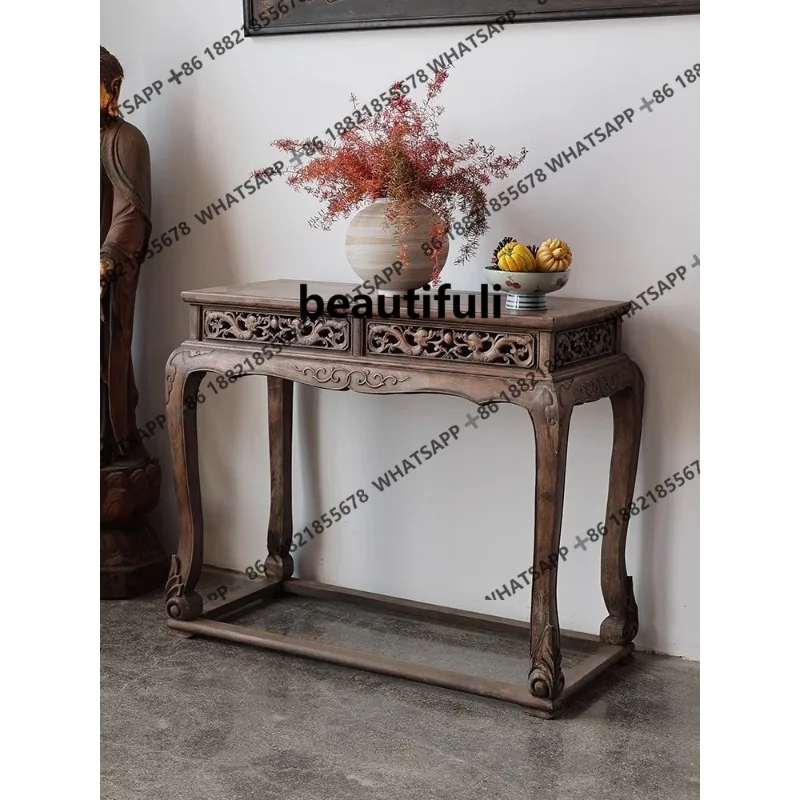 

A few small cases in Xuanguantai, solid wood Chinese style in the storage table