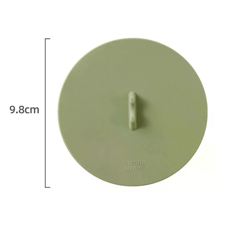 Silicone Cup Cover Anti-overflow Suction Cap For Ceramic Glass Mug Bowl Heat-resistant Sealed Lids Cover Tea Coffee Lid Creative