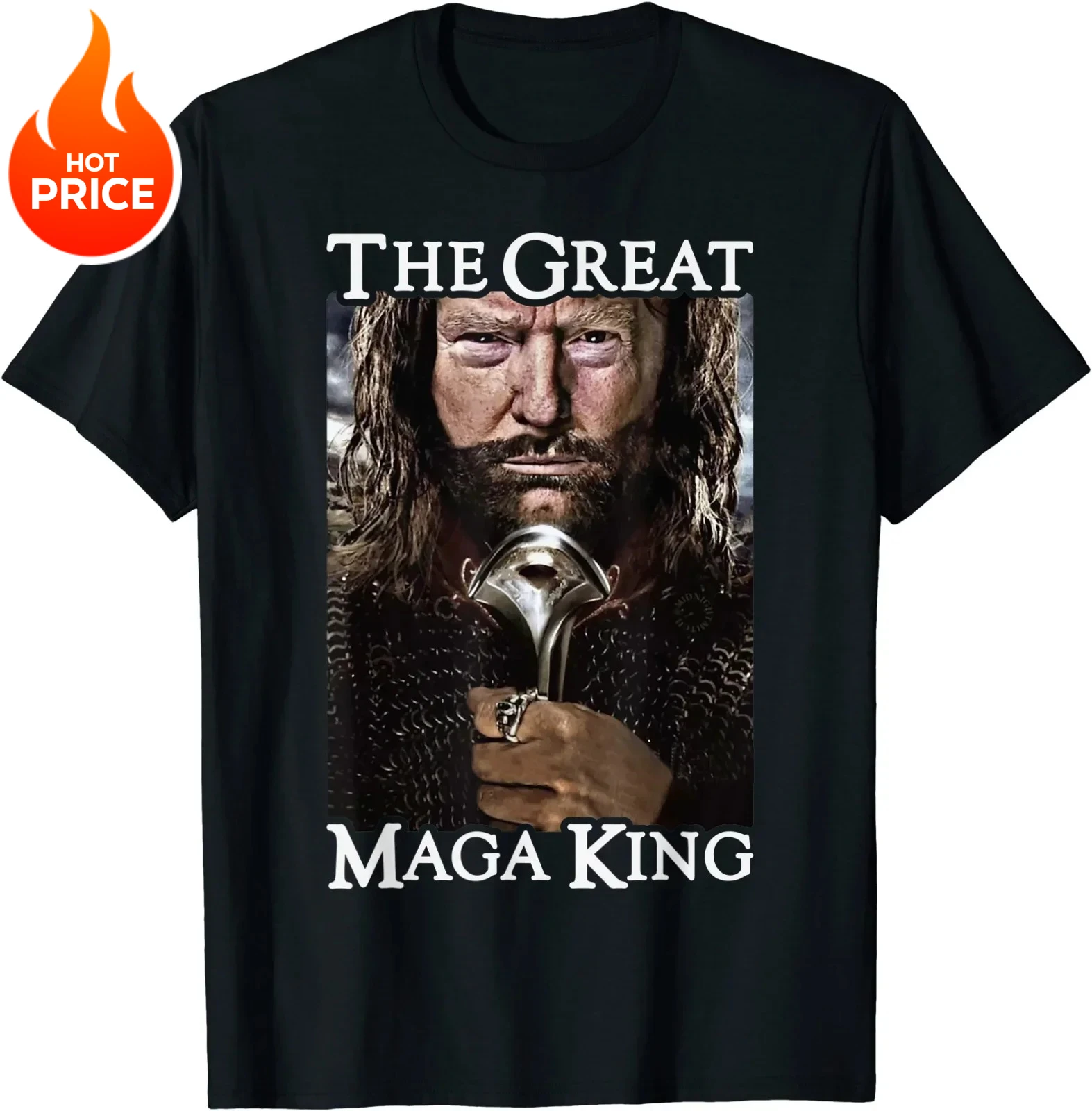

The Great Maga King - The Return Of The Ultra Maga King T-Shirt Short Sleeve 100% Cotton Casual T-shirts Loose Top Size S-3XL