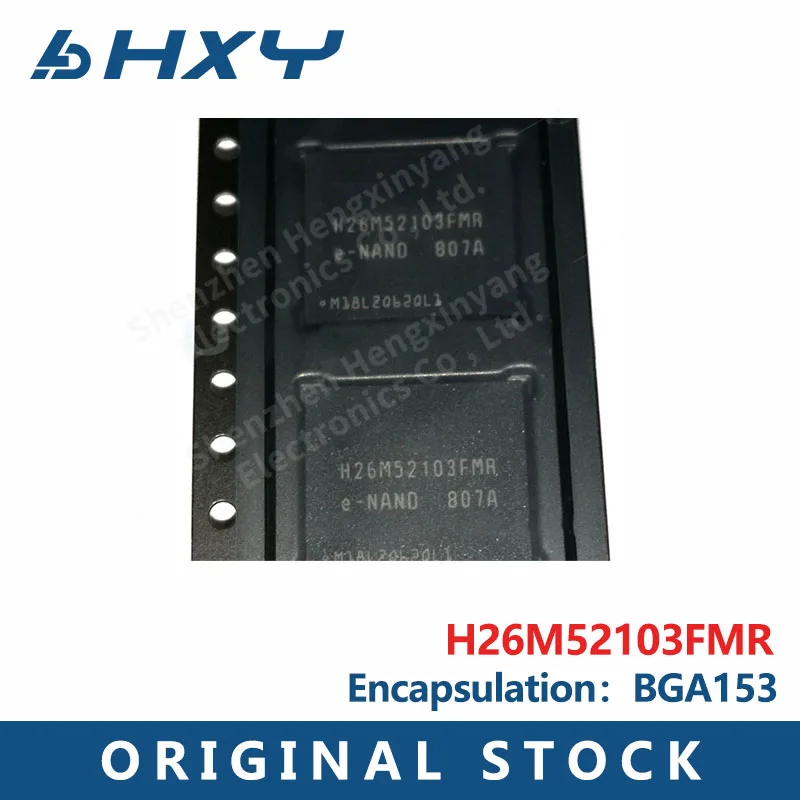 2PCs h26m52103fmr h26m52103 bga153 memory brand