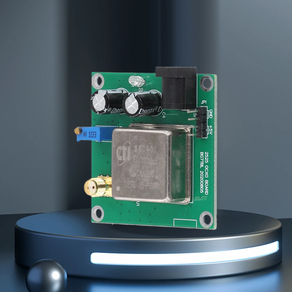 OCXO-10M-2525 Constant Temperature Crystal Oscillator 10MHz/13DBM 10MHz Quartz Oscillator OCXO Frequency Standard Board