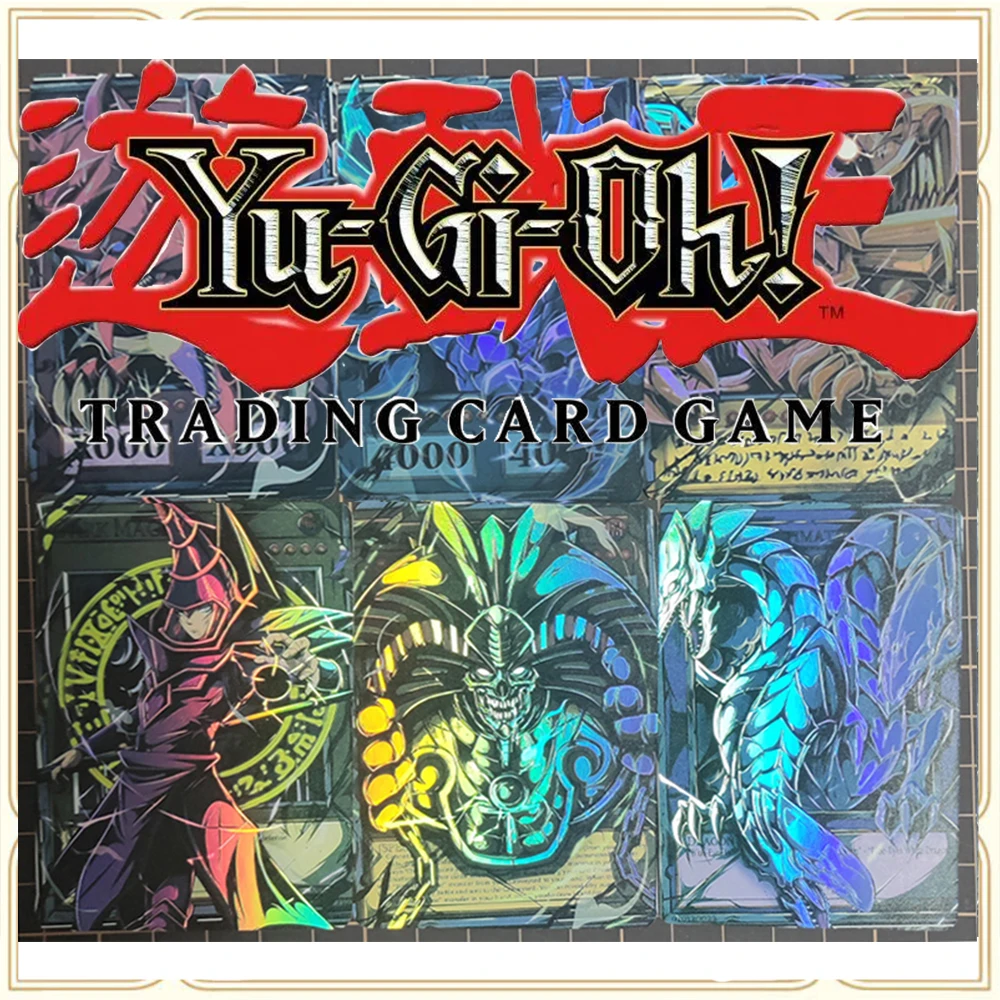 

6PC/Set Anime Yu-Gi-Oh DIY ACG Boy Games Toys Collectible Cards Christmas Birthday Gifts Slifer The Sky Dragon Obelisk Tormentor