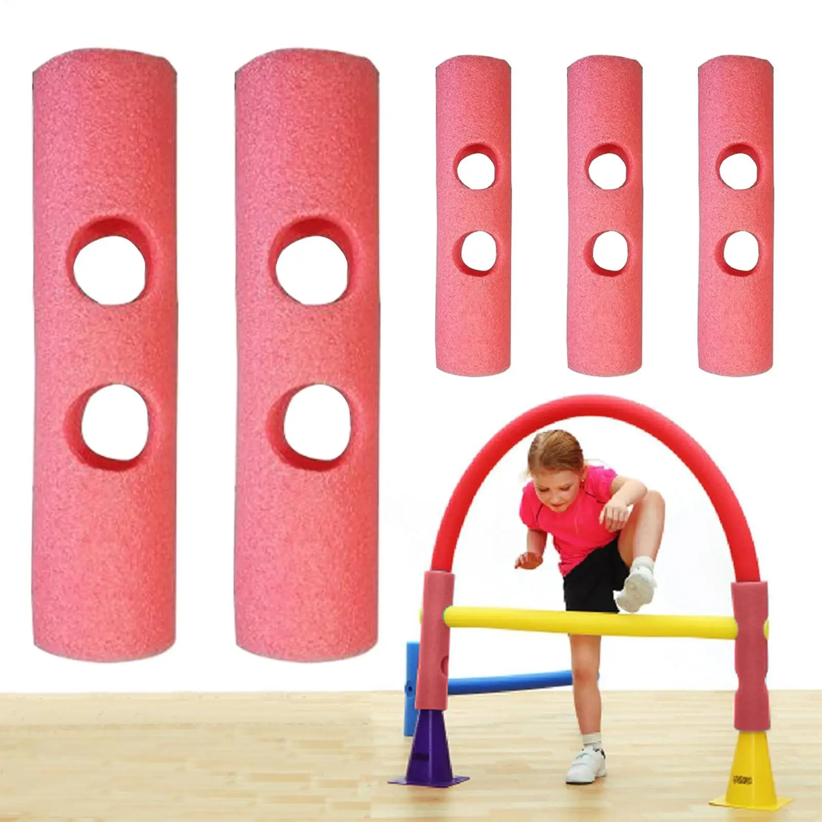 23/19cm 5PCS/Set Swimming Noodle Floating Connector Adjustable Noodles Joint Outdoor Games for Youth Friends Home Girls Boys