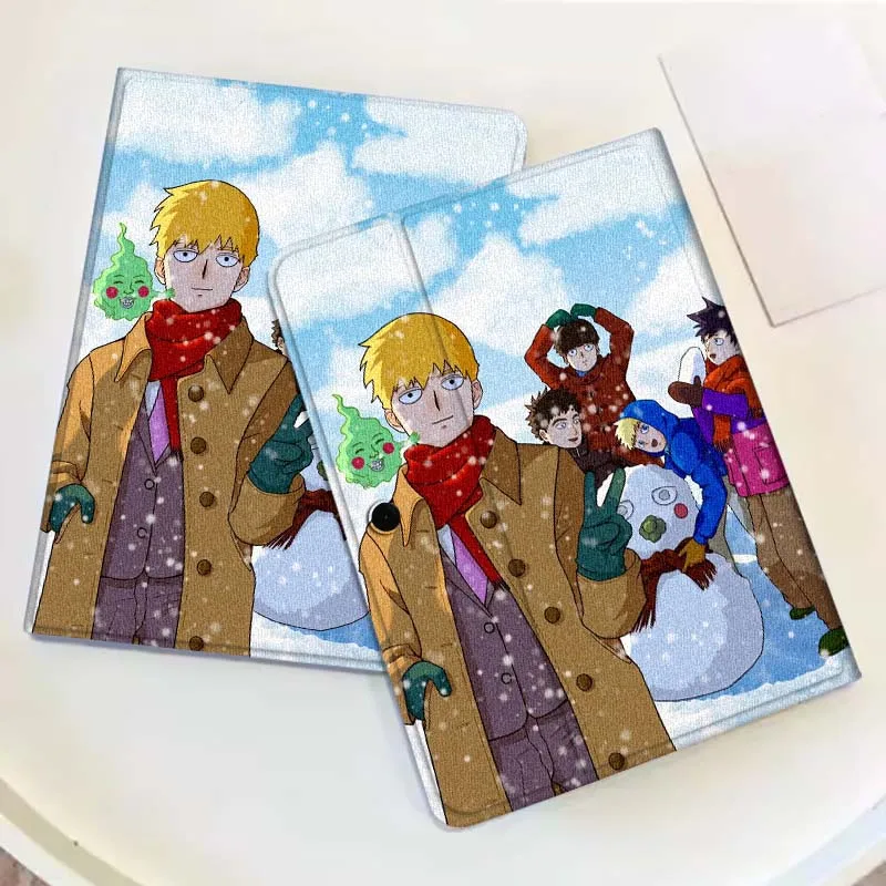 

Mob Psycho 100 Anime Tablet Case For OPPO Pad 2 3 4 11 SE X Air 2 Neo Pro 12.1 10.36 11 11.4 13.2 Inch