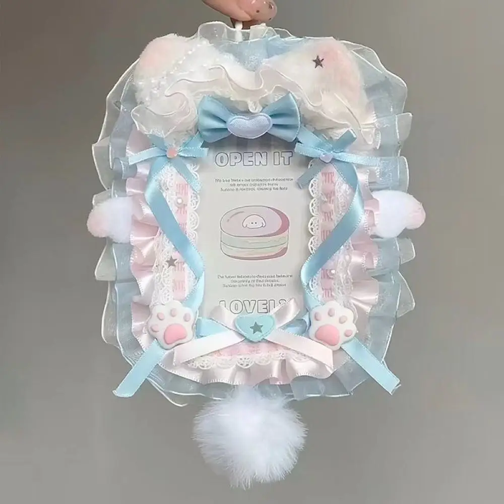 

Брелок в стиле Лолиты y2k, аксессуары «сделай сам», аксессуары для карточек, держатель для фотографий, идол, фотодисплей, аксессуары для сумки, украшение для сумки