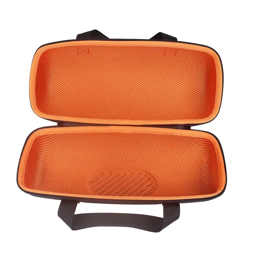 Caja de almacenamiento para JBL Xtreme 3, funda protectora para Xtreme3, bolsa portátil para altavoz inalámbrico, color negro y naranja