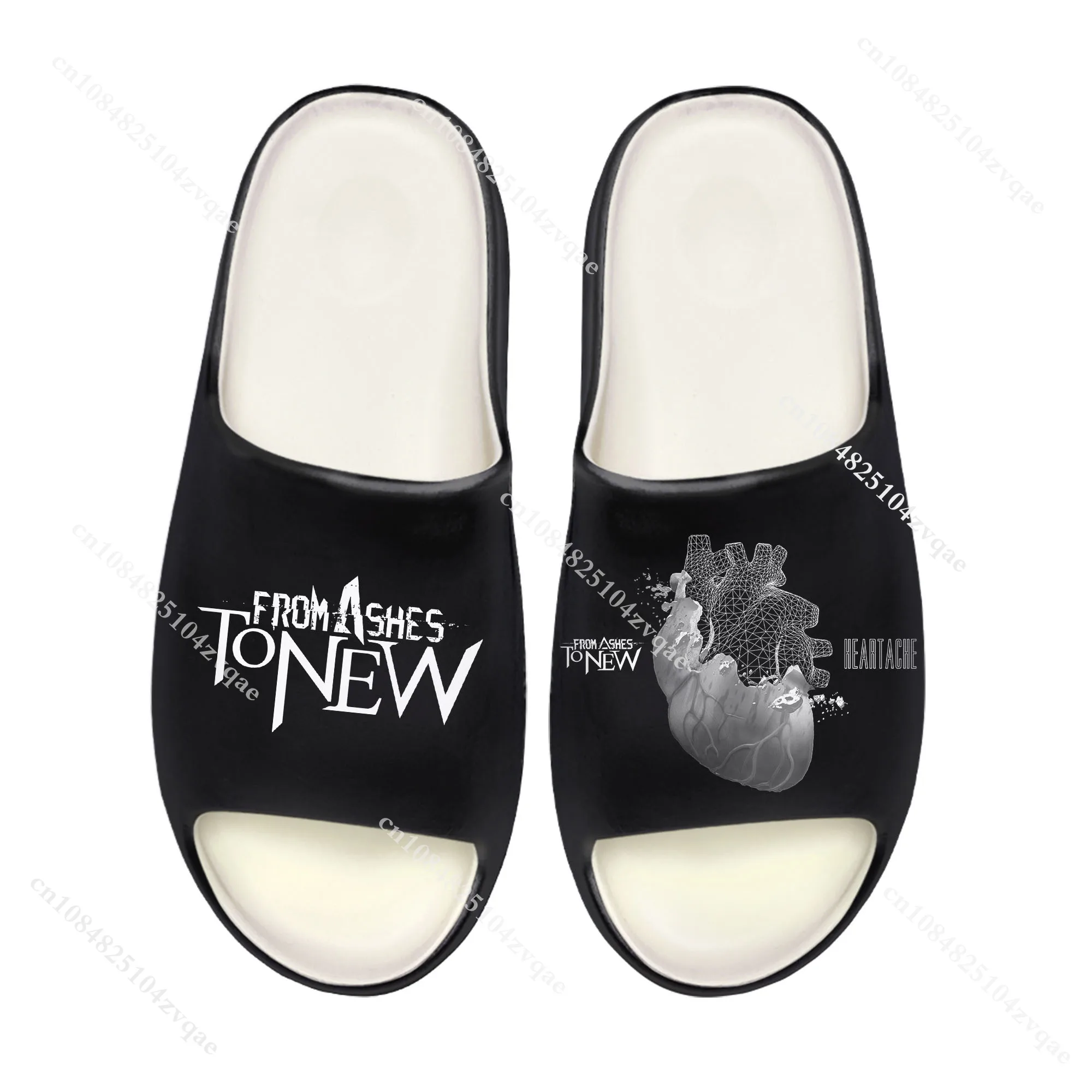 From Ashes to New Soft Sole Sllipers Home Clogs Customized Water Shoes Mens Womens Teenager Stepping on Shit Beach Sandals