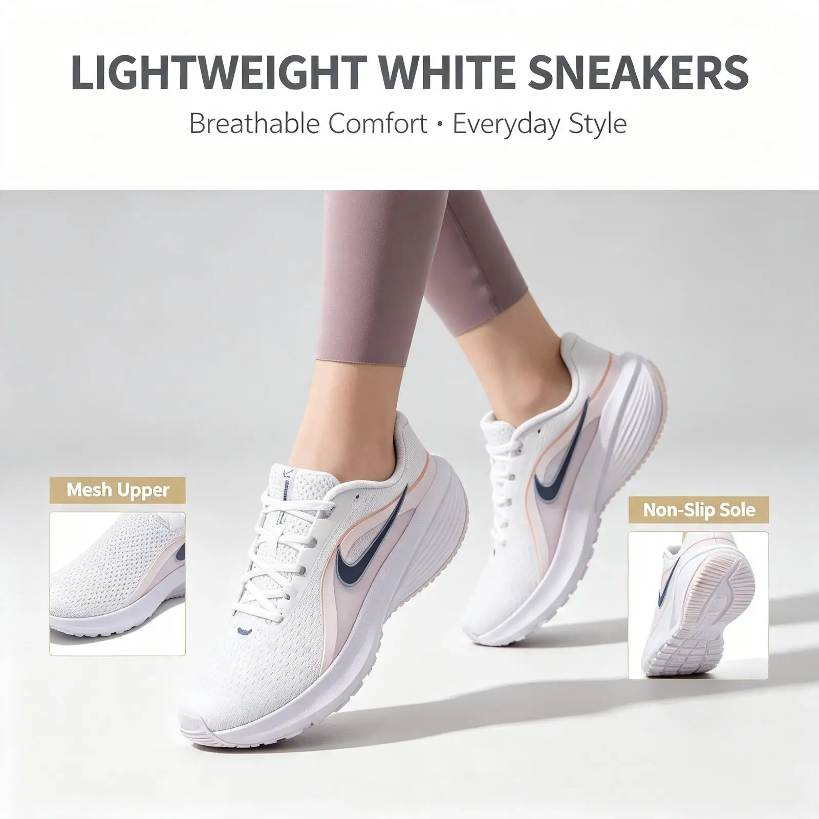 Nike Women's Sports Downshifter 14 Fitness Training Cushioning Wear-Resistant Running Shoes Ib1899-104