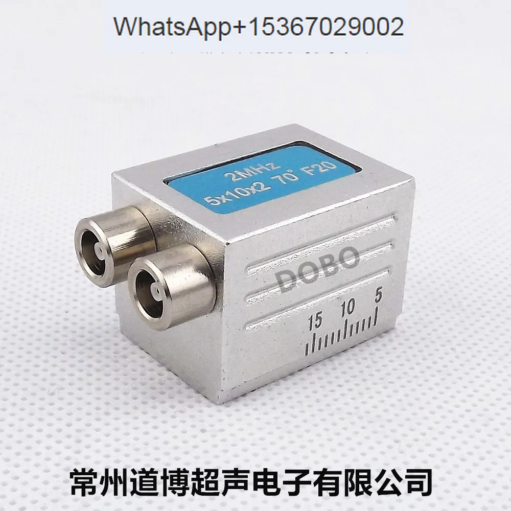 

Ультразвуковой дефектоскоп с двойным кристаллом, диаметром 2 м, hz5x10x2, F20 для обнаружения швов сварки, поперечной волны, 4 мм