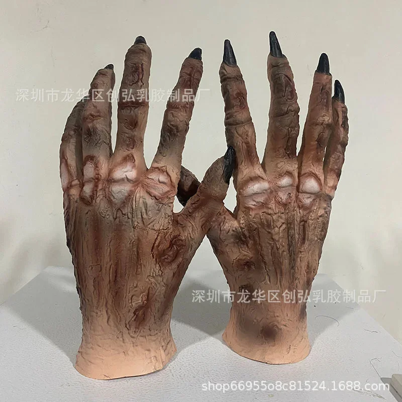 Zombies Mummies Hands Children\'s Adult Version Gloves Ghost House Chamber Halloween Easter Carnival Party Decoration Gifts