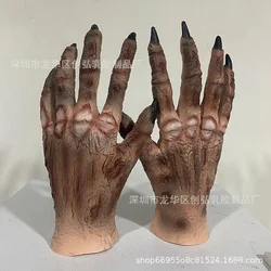 Zombies Mummies Hands Children's Adult Version Gloves Ghost House Chamber Halloween Easter Carnival Party Decoration Gifts