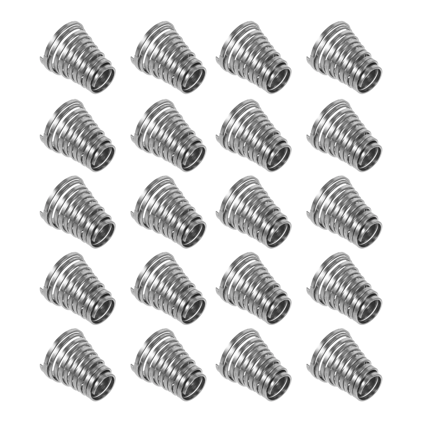 

20pcs Quick Release Lever Spring Wheel Springs Stainless Steel Skewer Hub 304 MTB Parts Replacement Bike Accessories Durability