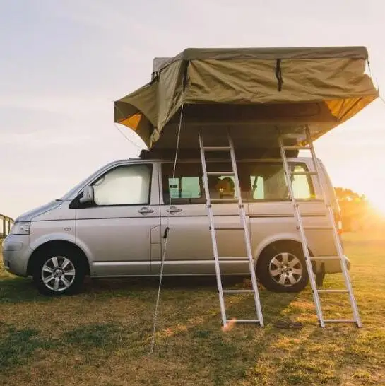 

Customized Off Road 4WD Trailer Car Folding Soft Roof Top Tent 4 Person for Camping