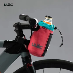 ULAC Cycling Water Bottle Bag 1/1.1L MTB Road Bike Scooter Handlebar Stem Bag C-HOLD Waterproof Bicycle Tools Storage Package